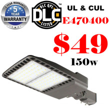 ETL DLC 140lm / wul führte Straßenlaterne shoebox Licht intelligente Lichtsteuerung 150w führte Straßenlaterne 60w 100w 150w 200w 250w 300w